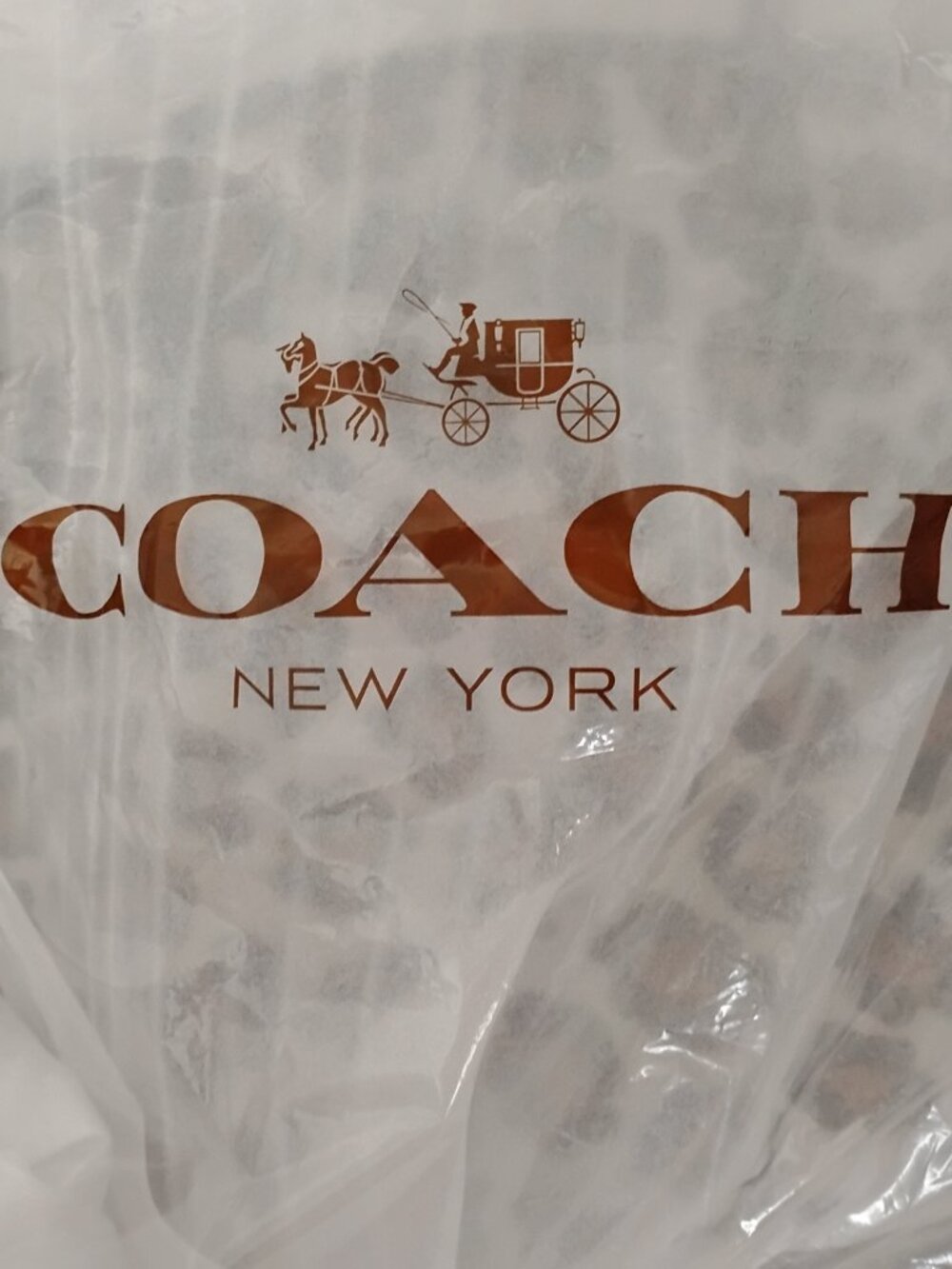 NWT Coach Tote animal print signature canvas. - Picture 11 of 11